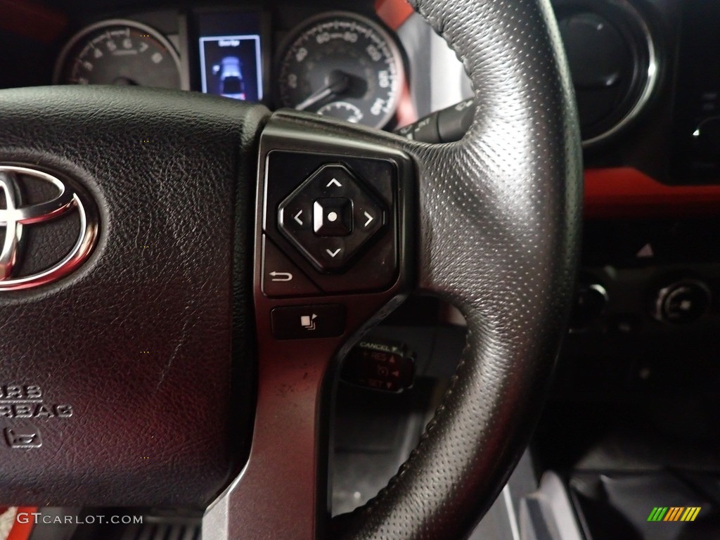 2017 Tacoma TRD Off Road Double Cab 4x4 - Inferno Orange / TRD Black/Orange photo #30
