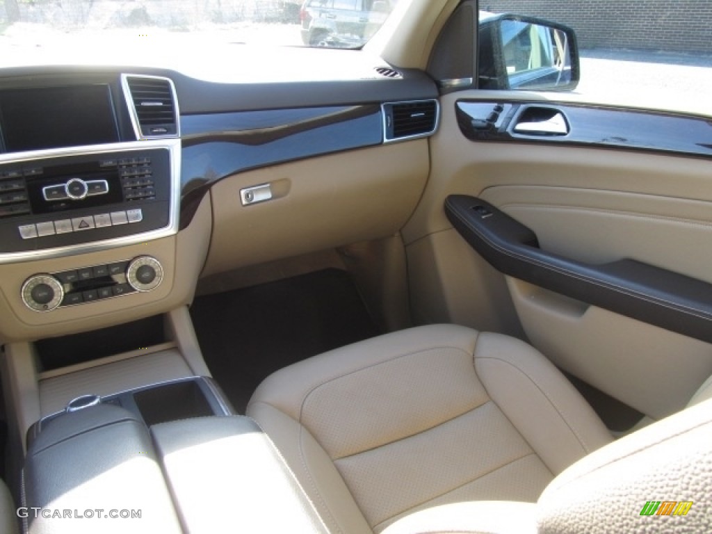 2015 ML 350 4Matic - Lunar Blue Metallic / Almond Beige/Mocha photo #14