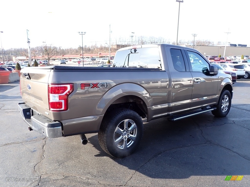 2019 F150 XLT SuperCab 4x4 - Stone Gray / Earth Gray photo #8