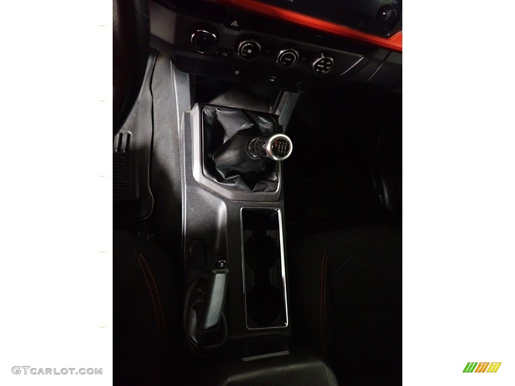 2017 Tacoma TRD Off Road Double Cab 4x4 - Inferno Orange / TRD Black/Orange photo #33
