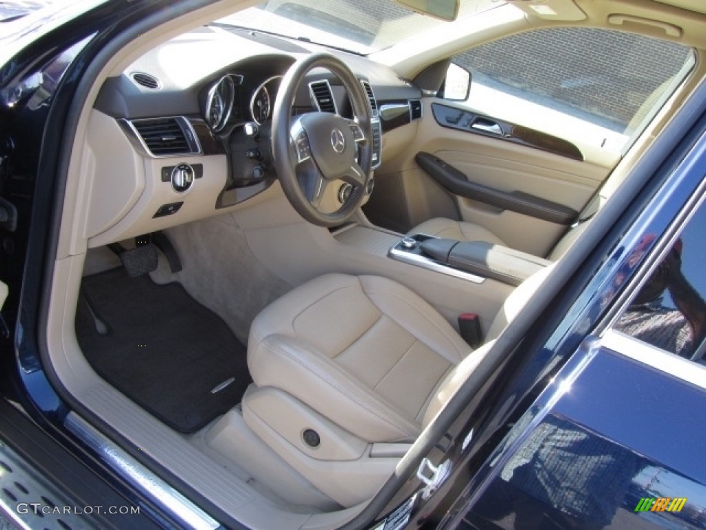 2015 ML 350 4Matic - Lunar Blue Metallic / Almond Beige/Mocha photo #17