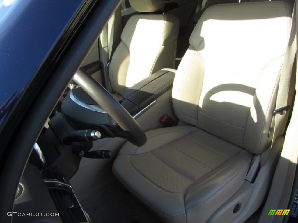 2015 ML 350 4Matic - Lunar Blue Metallic / Almond Beige/Mocha photo #18