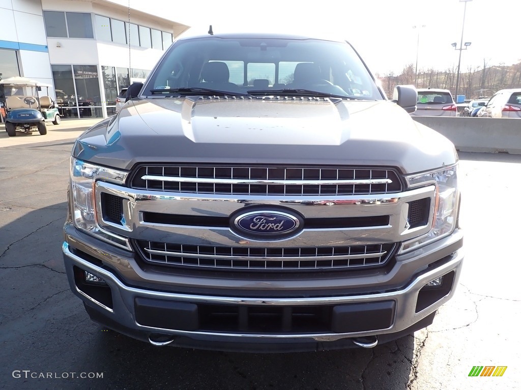 2019 F150 XLT SuperCab 4x4 - Stone Gray / Earth Gray photo #12