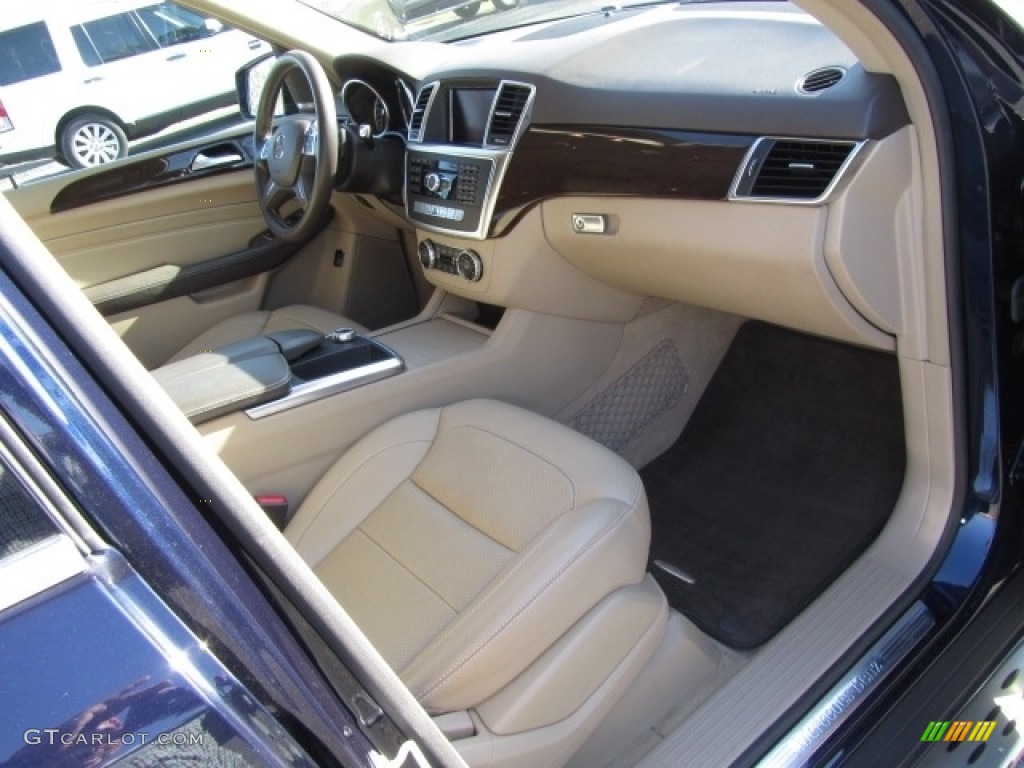 2015 ML 350 4Matic - Lunar Blue Metallic / Almond Beige/Mocha photo #21