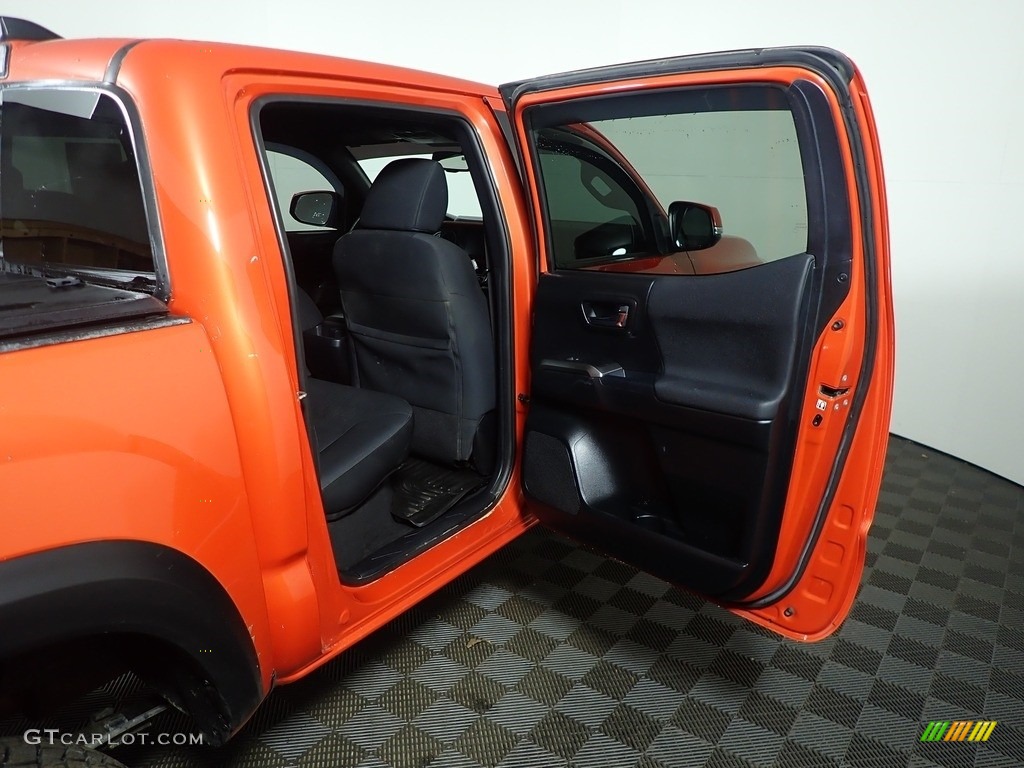 2017 Tacoma TRD Off Road Double Cab 4x4 - Inferno Orange / TRD Black/Orange photo #37