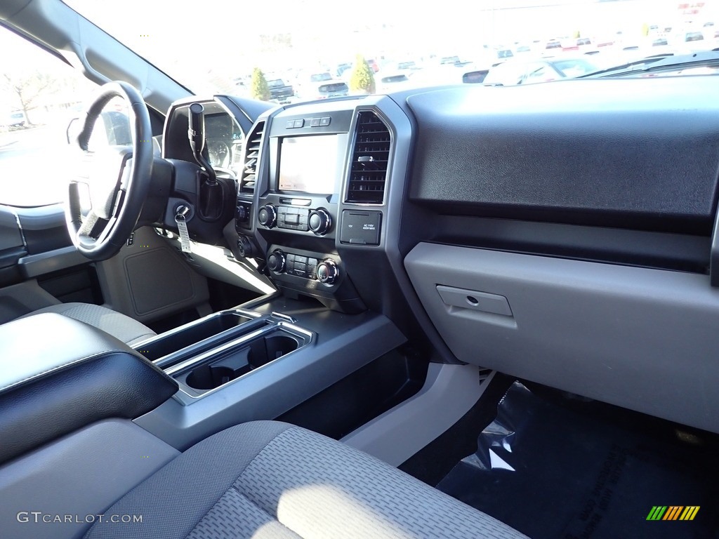 2019 F150 XLT SuperCab 4x4 - Stone Gray / Earth Gray photo #15