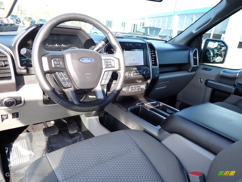 2019 F150 XLT SuperCab 4x4 - Stone Gray / Earth Gray photo #21