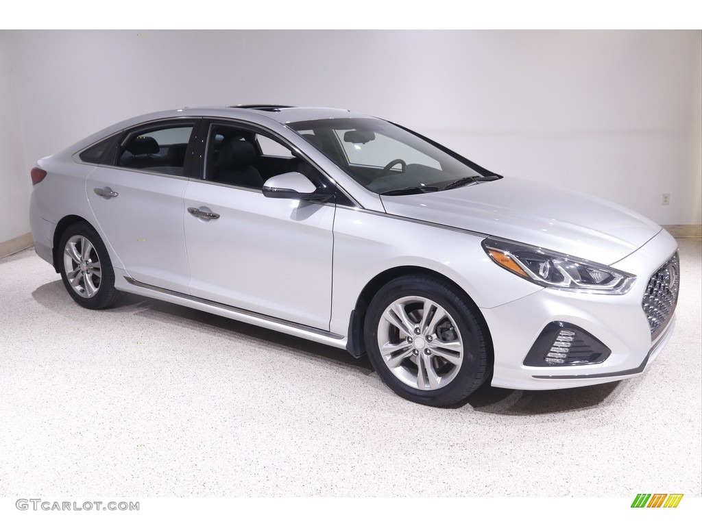 2018 Sonata Sport - Symphony Silver / Black photo #1