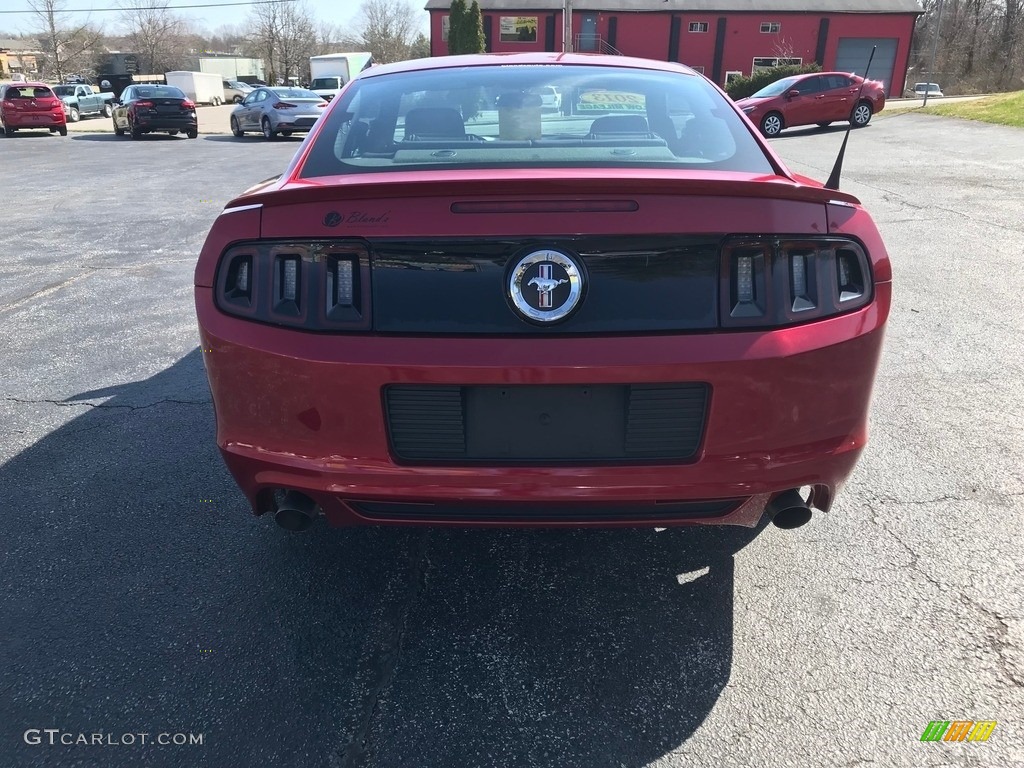 2013 Mustang V6 Coupe - Red Candy Metallic / Charcoal Black photo #9