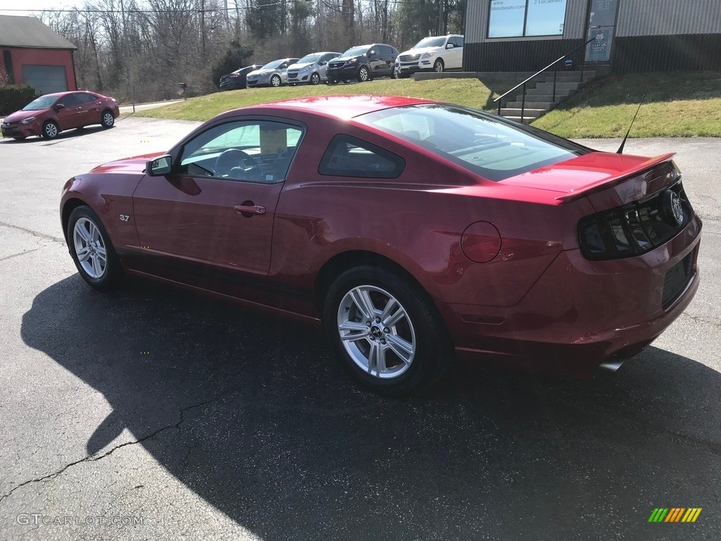 2013 Mustang V6 Coupe - Red Candy Metallic / Charcoal Black photo #10