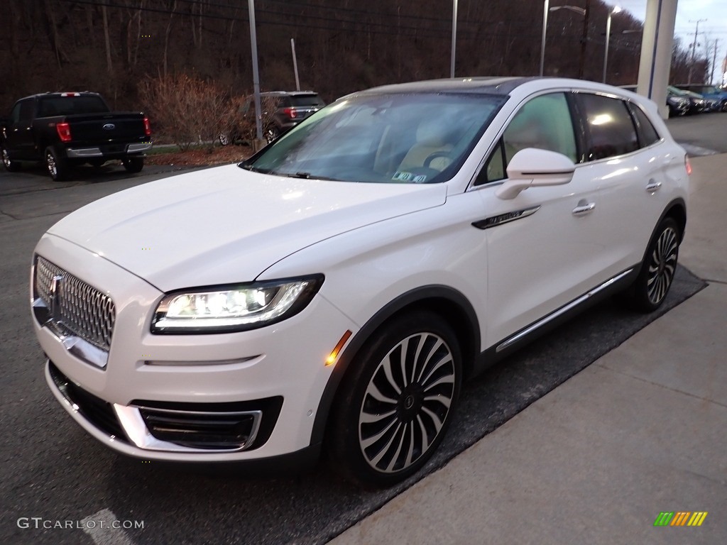 White Platinum 2019 Lincoln Nautilus Black Label AWD Exterior Photo #143946349