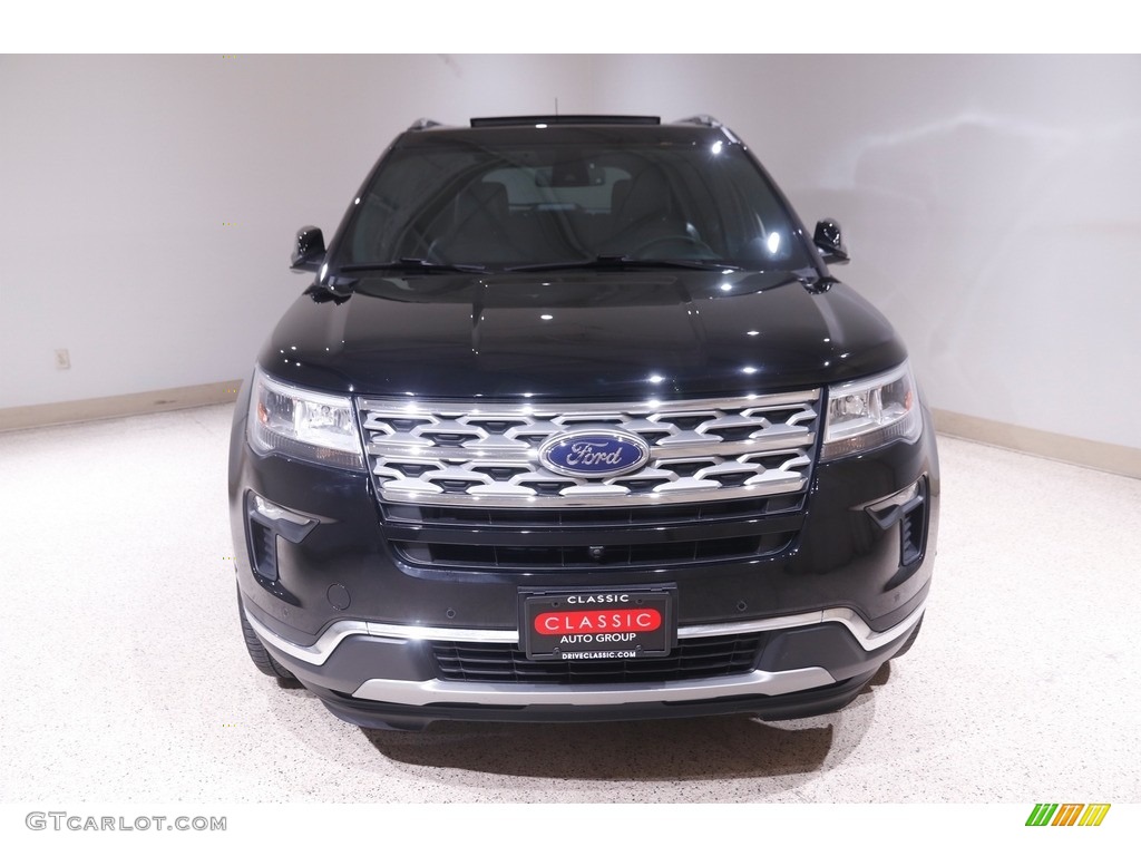 2018 Explorer Limited 4WD - Shadow Black / Ebony Black photo #2