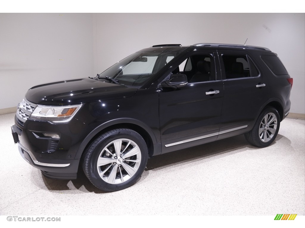 2018 Explorer Limited 4WD - Shadow Black / Ebony Black photo #3