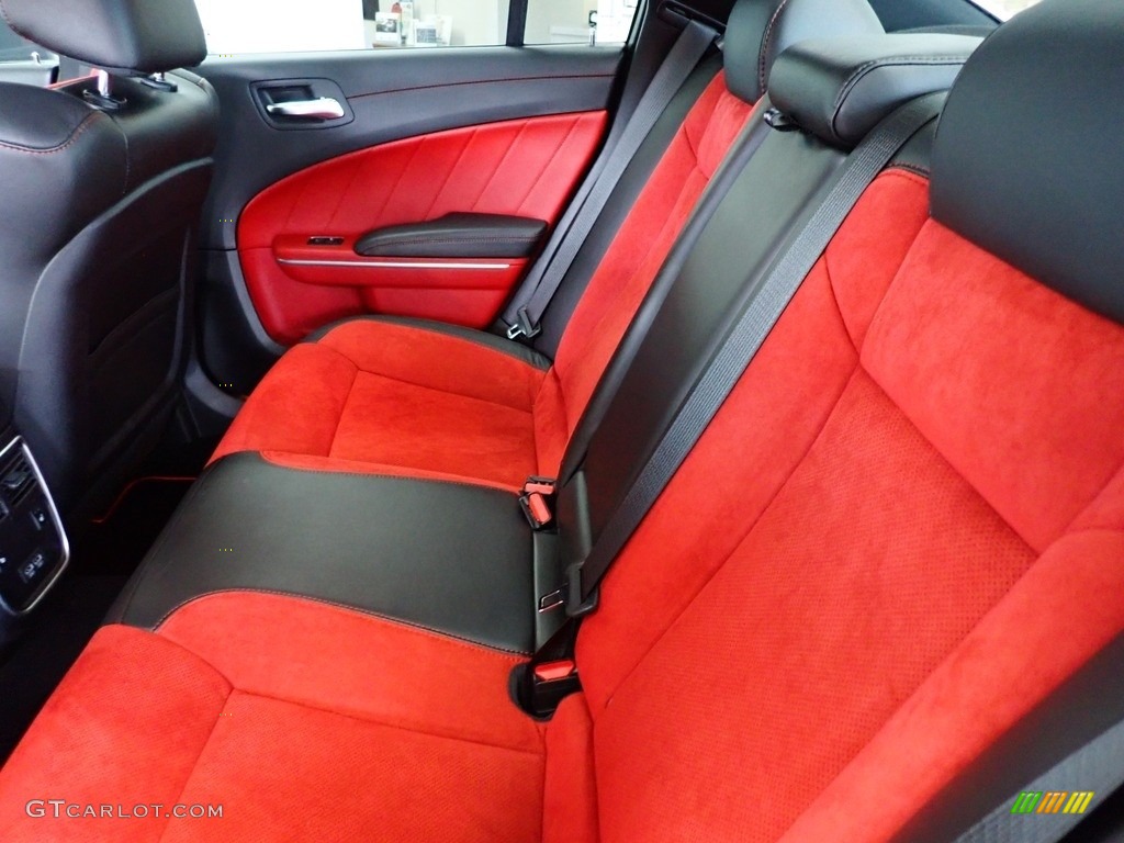 2021 Dodge Charger Scat Pack Widebody Rear Seat Photo #143946730