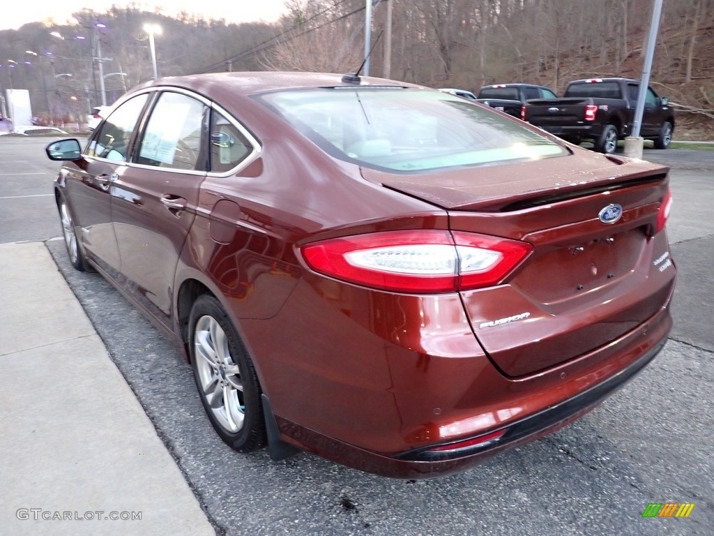 2016 Fusion Hybrid Titanium - Bronze Fire Metallic / Dune photo #5