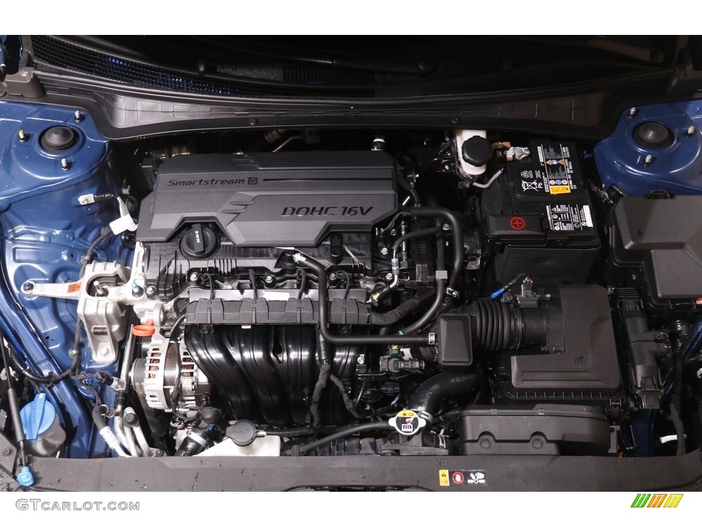 2021 Elantra SEL - Intense Blue / Black photo #18