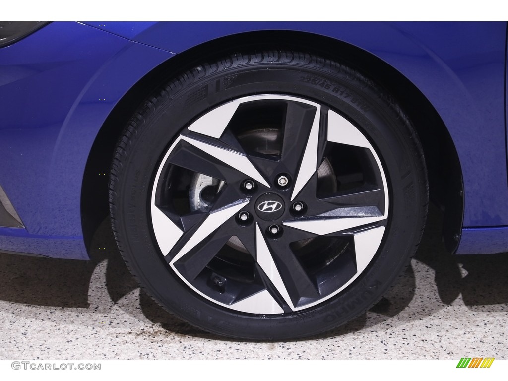 2021 Elantra SEL - Intense Blue / Black photo #19