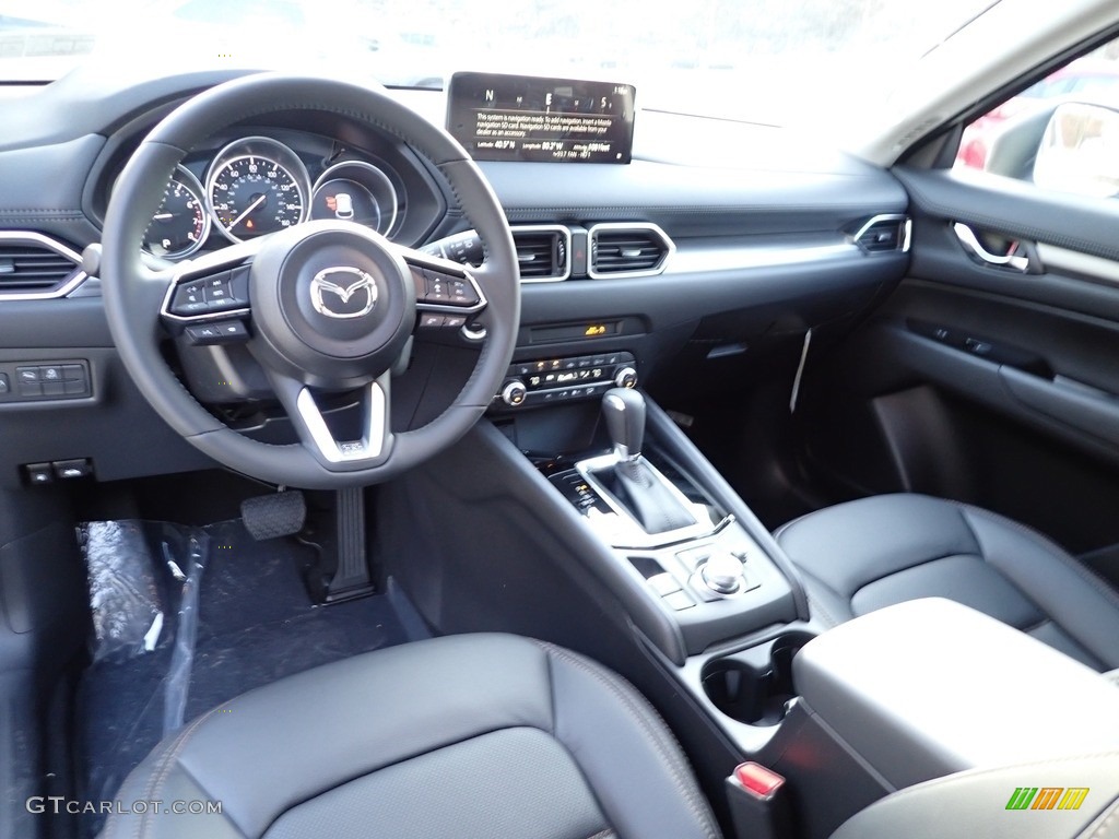 Black Interior 2022 Mazda CX-5 S Preferred AWD Photo #143947534