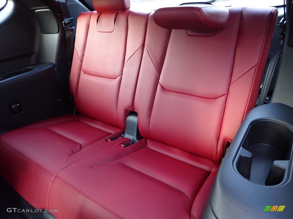 Red Interior 2022 Mazda CX-9 Carbon Edition AWD Photo #143948236