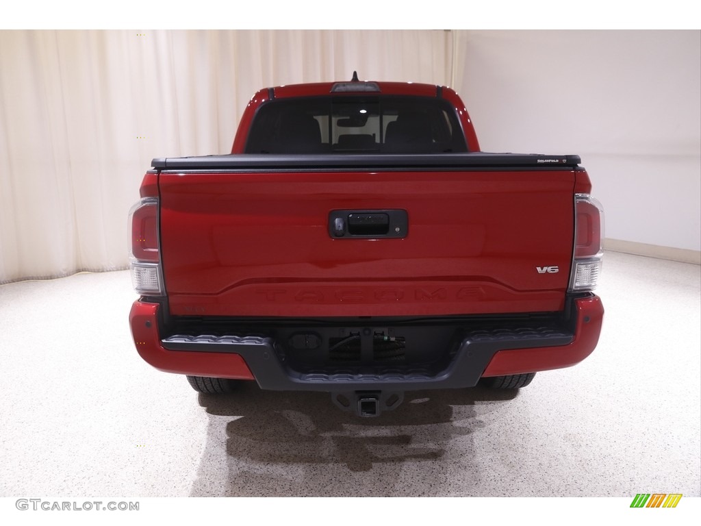2021 Tacoma TRD Sport Double Cab 4x4 - Barcelona Red Metallic / TRD Cement/Black photo #18