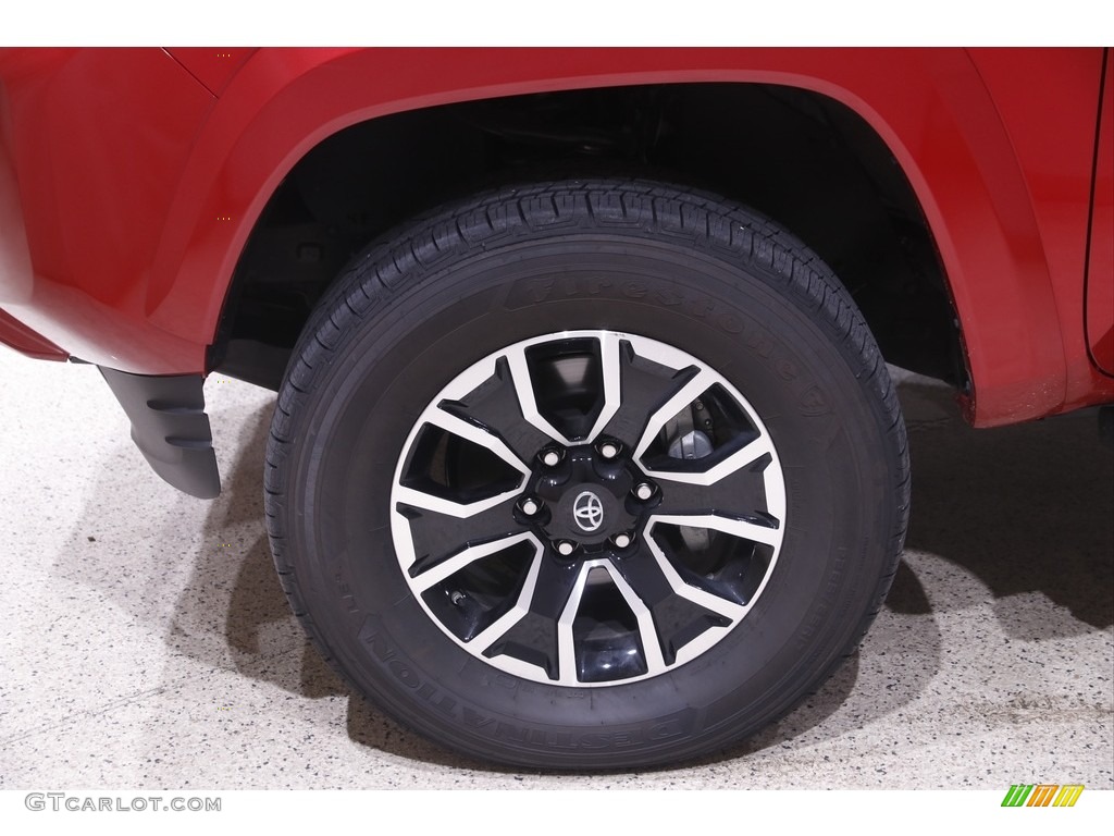 2021 Tacoma TRD Sport Double Cab 4x4 - Barcelona Red Metallic / TRD Cement/Black photo #20