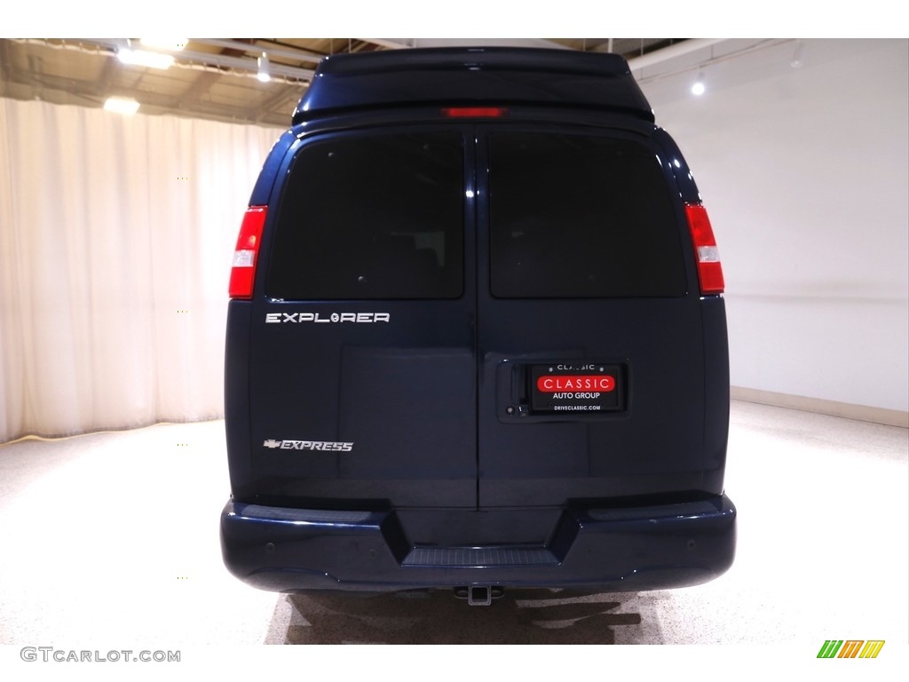 2017 Express 2500 Passenger Conversion Van - Dark Blue Metallic / Medium Pewter photo #24