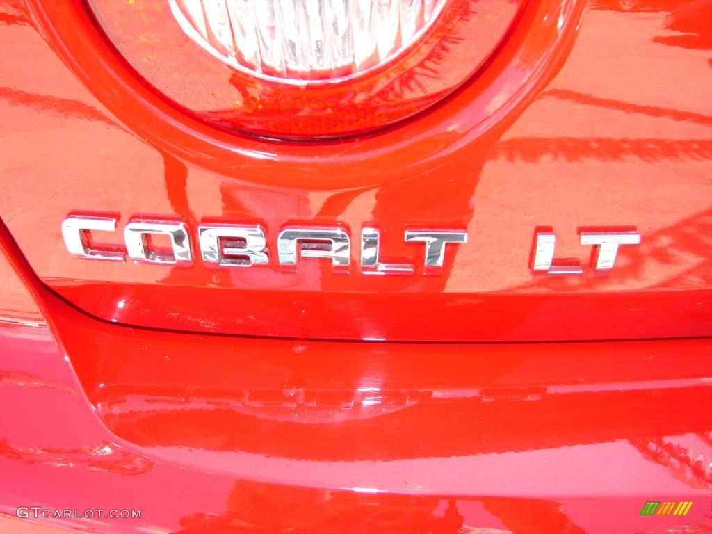 2007 Cobalt LT Coupe - Victory Red / Gray photo #22