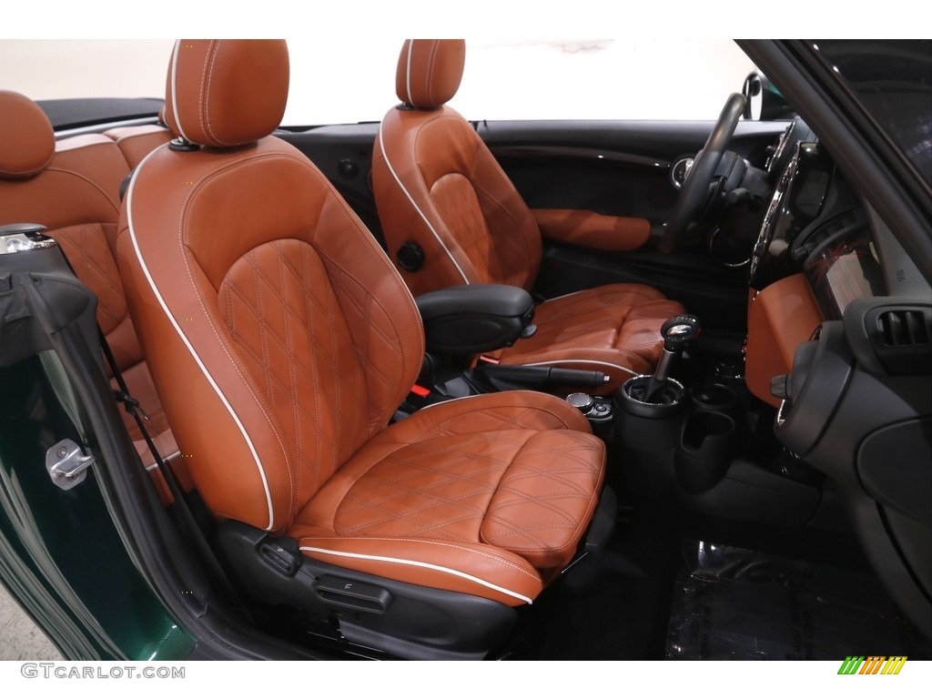Chesterfield Malt Brown Interior 2019 Mini Convertible Cooper S Photo #143950078