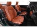 2019 Mini Convertible Chesterfield Malt Brown Interior Front Seat Photo