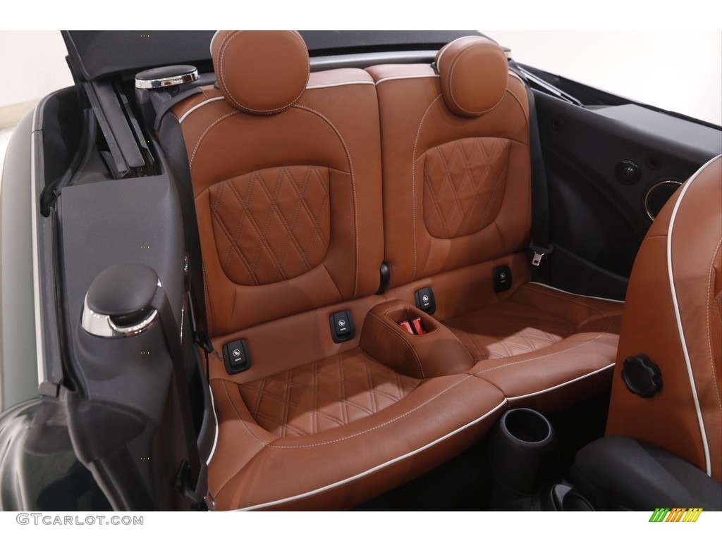 Chesterfield Malt Brown Interior 2019 Mini Convertible Cooper S Photo #143950081