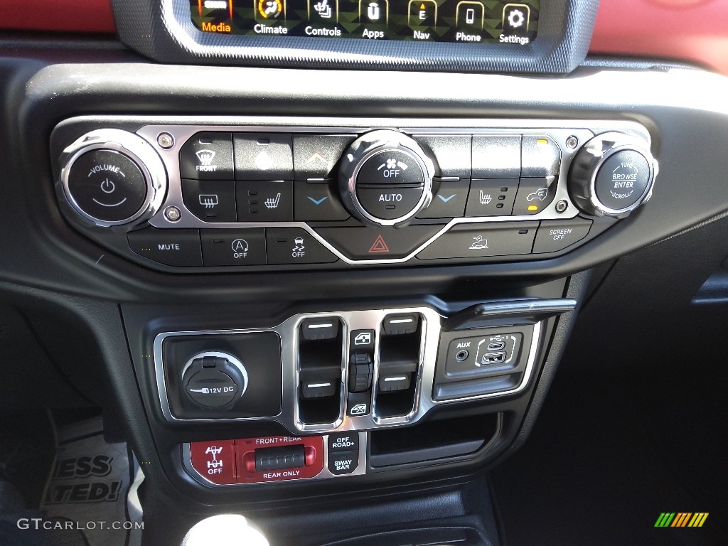 2022 Gladiator Rubicon 4x4 - Snazzberry Pearl / Black photo #27