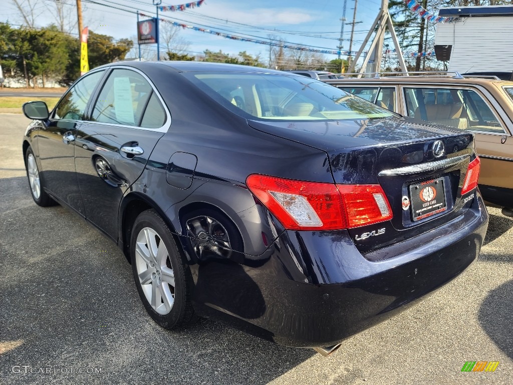 2007 ES 350 - Blue Onyx Pearl / Black photo #4