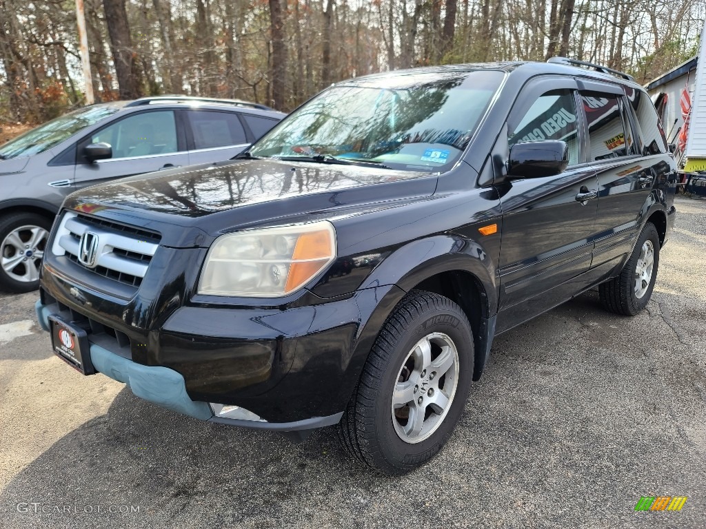 2007 Pilot EX-L 4WD - Formal Black / Gray photo #1
