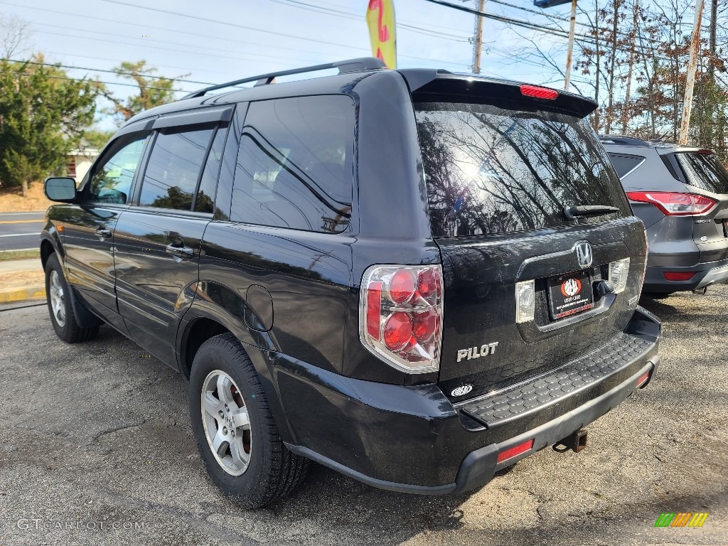 2007 Pilot EX-L 4WD - Formal Black / Gray photo #4