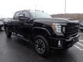 Front 3/4 View of 2020 Sierra 2500HD AT4 Crew Cab 4WD