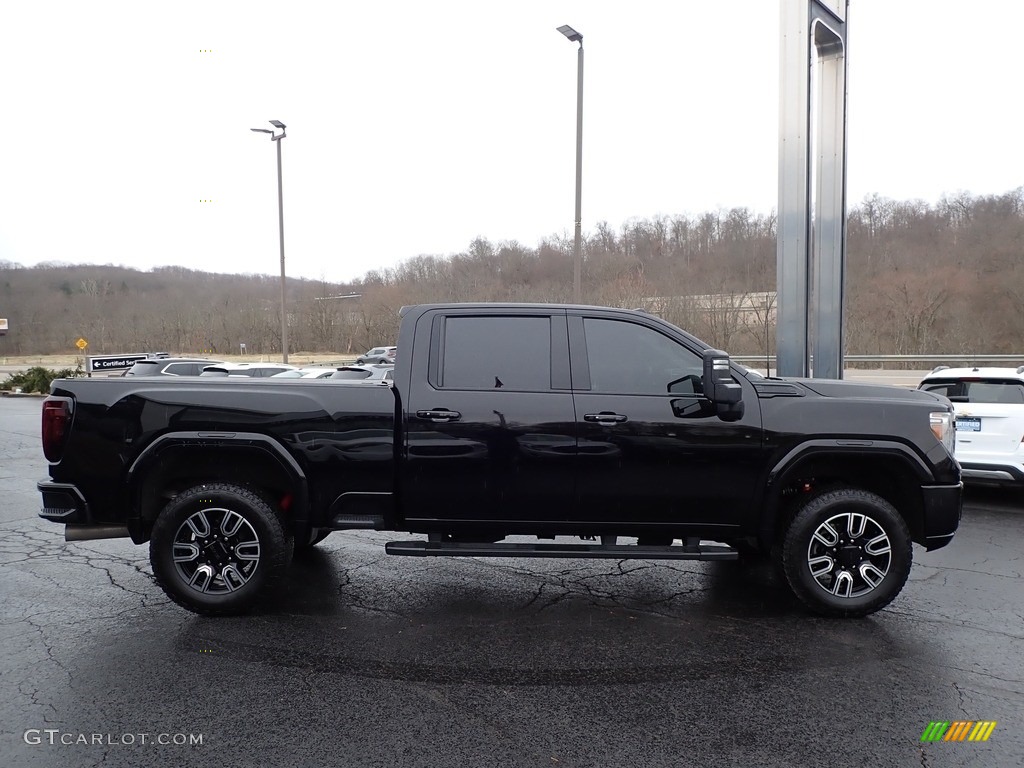Onyx Black 2020 GMC Sierra 2500HD AT4 Crew Cab 4WD Exterior Photo #143951066