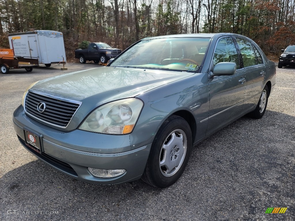 2002 LS 430 - Mystic Sea Opalescent / Ecru Beige photo #1