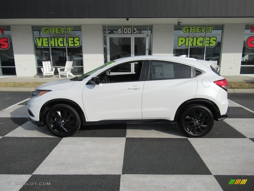 Platinum White Pearl Honda HR-V