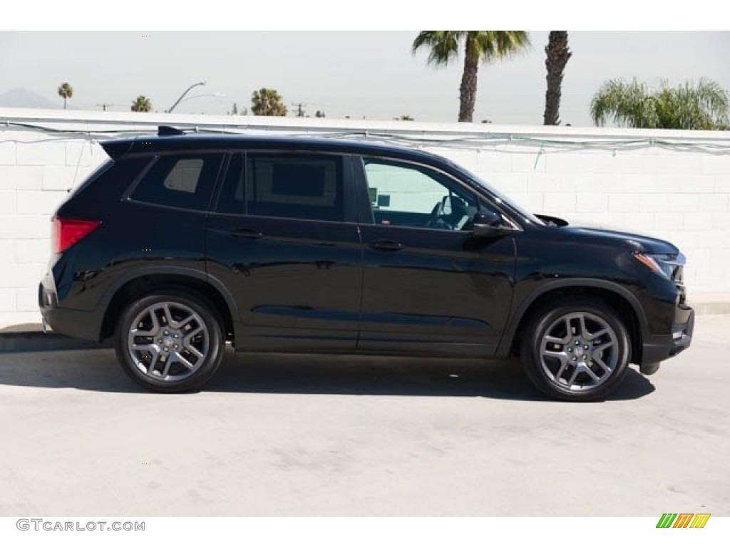 Crystal Black Pearl 2022 Honda Passport EX-L Exterior Photo #143951730