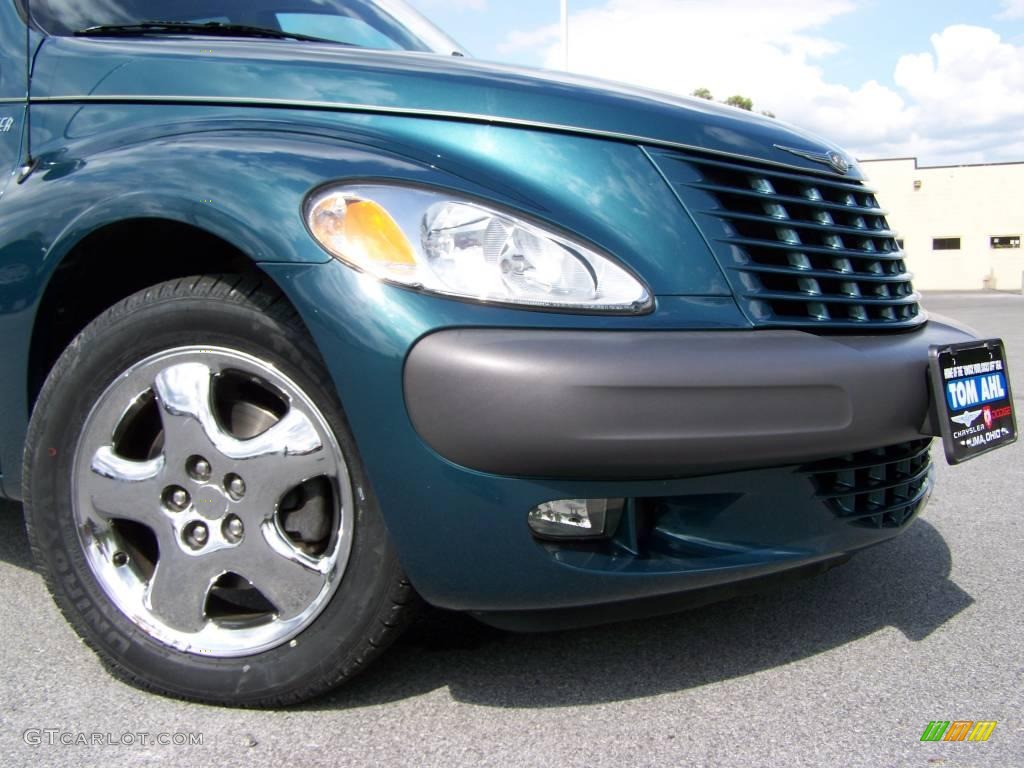 2001 PT Cruiser Limited - Aquamarine Metallic / Charcoal photo #2
