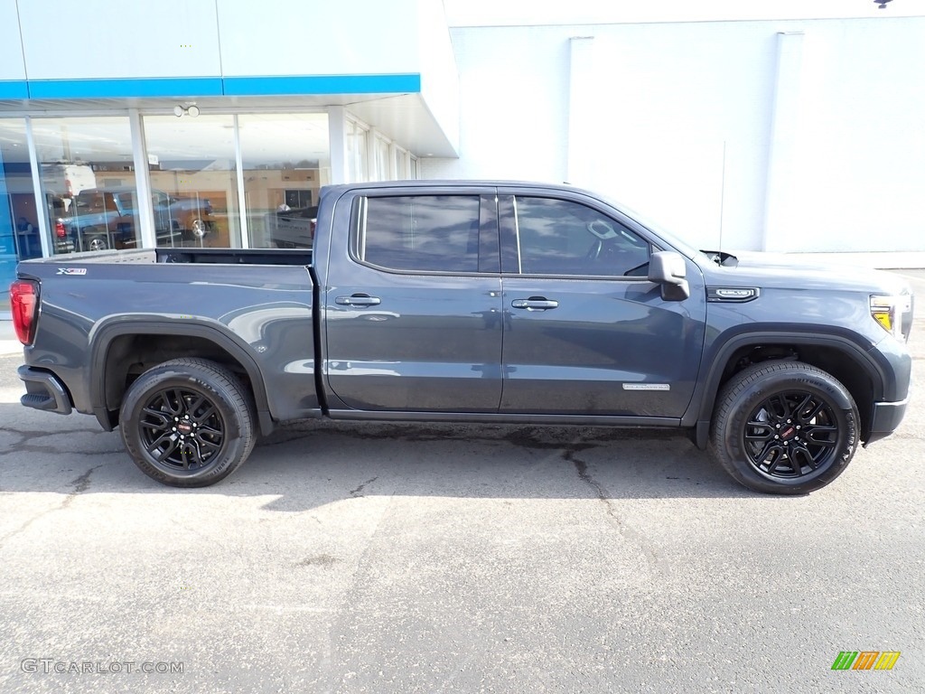 2021 Sierra 1500 Elevation Crew Cab 4WD - Dark Sky Metallic / Jet Black photo #2