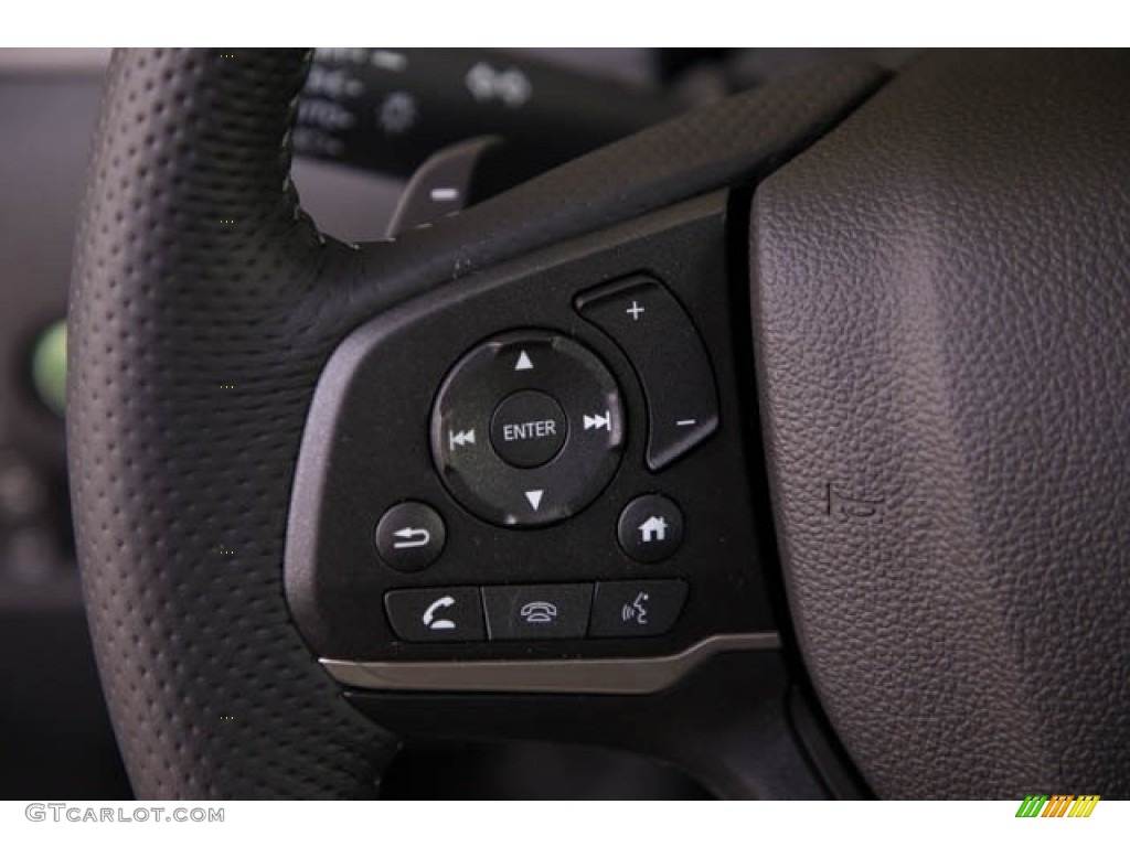 2022 Honda Passport EX-L Black Steering Wheel Photo #143951915