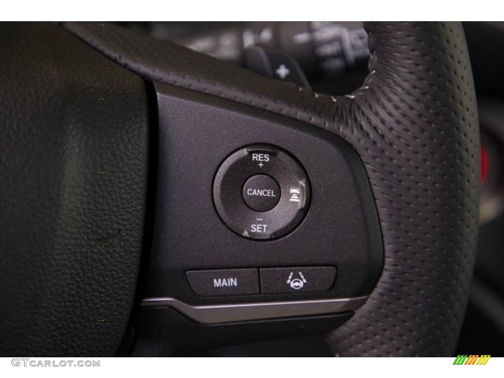 2022 Honda Passport EX-L Black Steering Wheel Photo #143951930