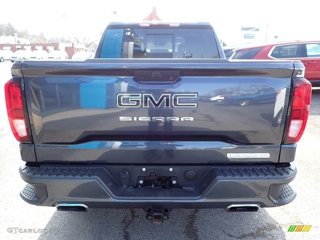 2021 Sierra 1500 Elevation Crew Cab 4WD - Dark Sky Metallic / Jet Black photo #4