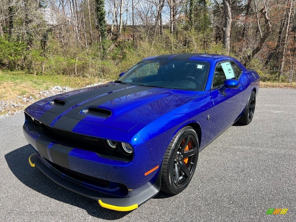 Indigo Blue 2022 Dodge Challenger SRT Hellcat Redeye Exterior Photo #143952476