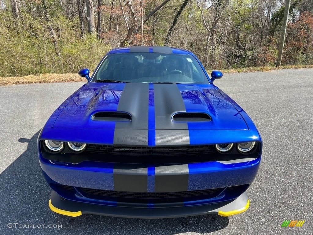 Indigo Blue 2022 Dodge Challenger SRT Hellcat Redeye Exterior Photo #143952500