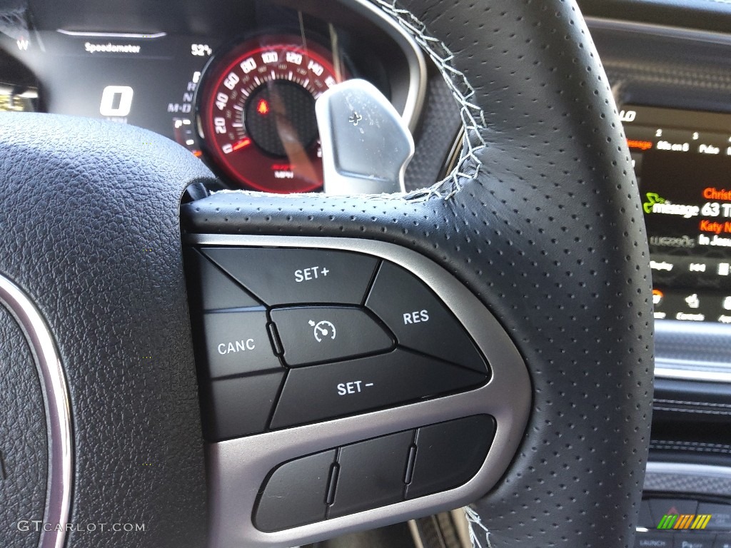 2022 Dodge Challenger SRT Hellcat Redeye Black Steering Wheel Photo #143952944