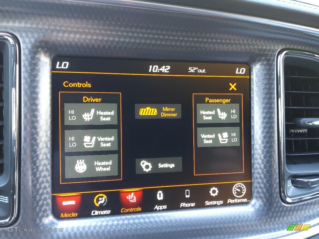 2022 Dodge Challenger SRT Hellcat Redeye Controls Photo #143953010