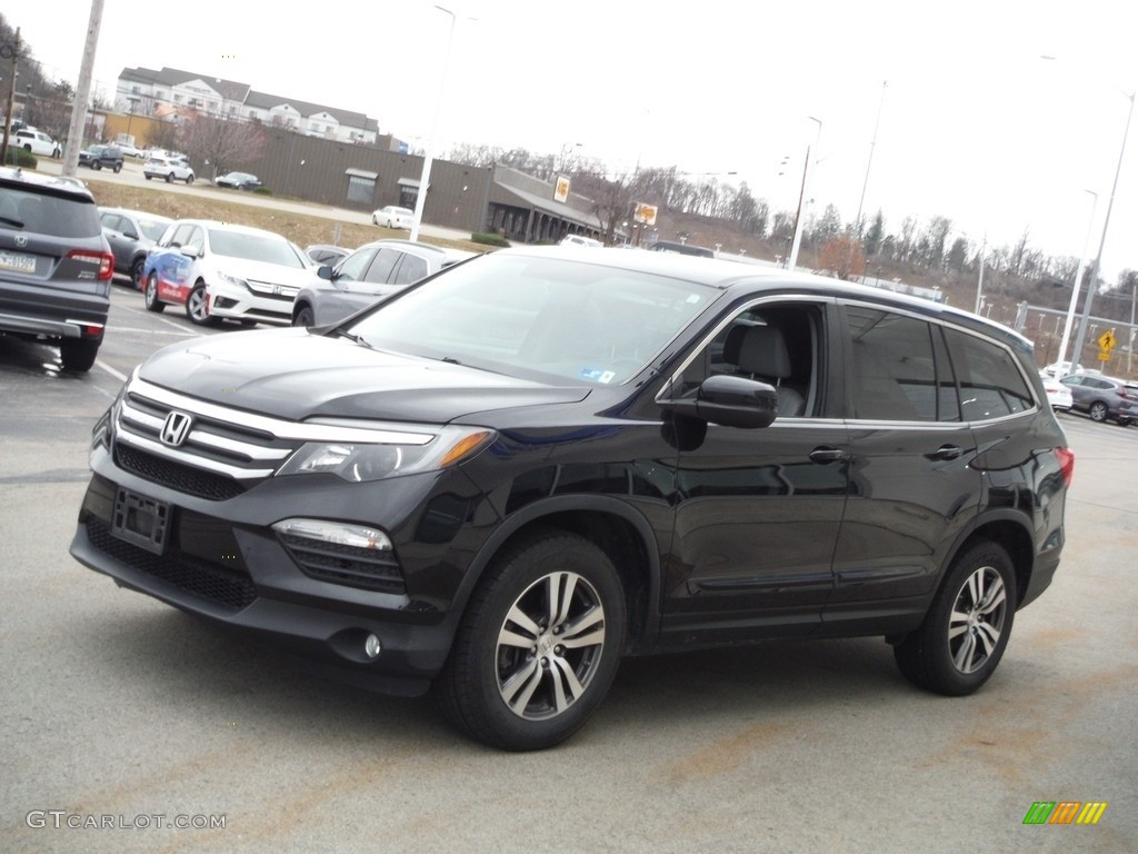 2016 Pilot EX-L AWD - Crystal Black Pearl / Black photo #5
