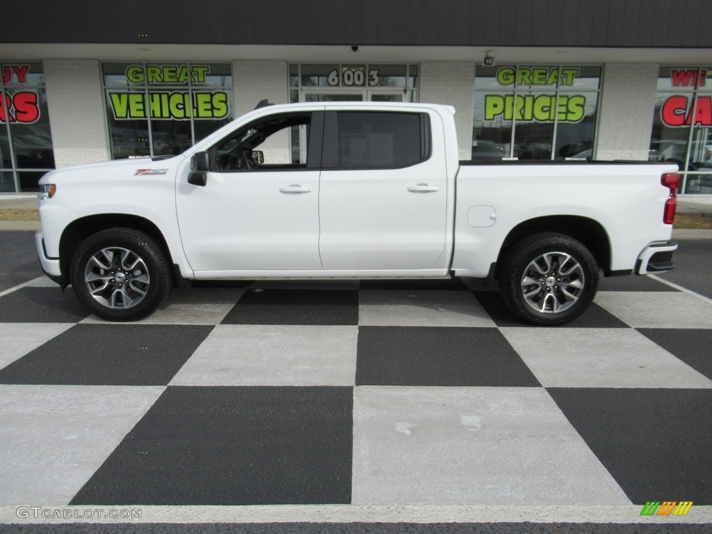 2021 Silverado 1500 RST Crew Cab 4x4 - Summit White / Gideon/Very Dark Atmosphere photo #1